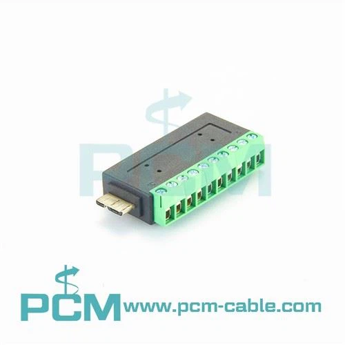Micro USB 3.{1}} Uz termināļa adapteri