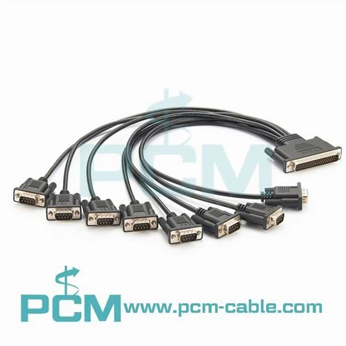 Seriālais porta kabelis SCSI PCI 1 in 8 Out
