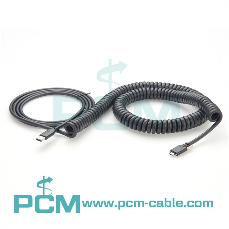 USB 3.1 tinuma kabelis, tips A līdz C 10 m