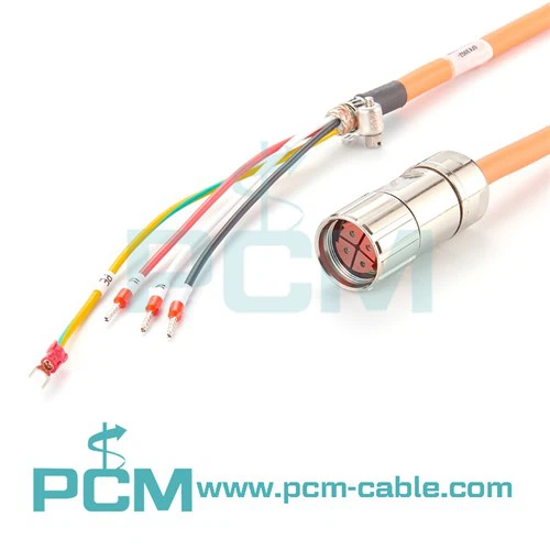 Strāvas kabelis iepriekš samontēts M23 4 Pin 6FX3002-5CL12