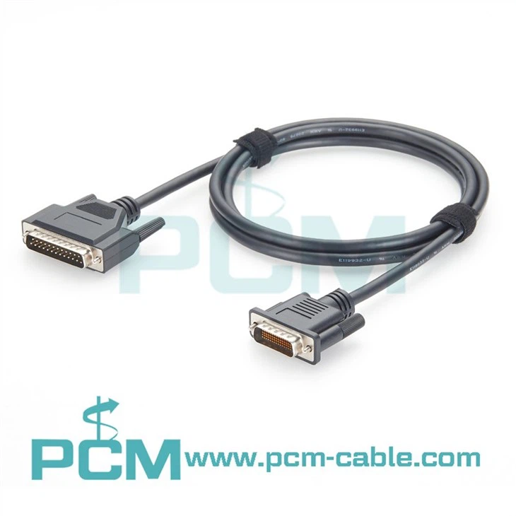 LFH60 (DB60) male serial to DB25 male RS-530 DTE cable