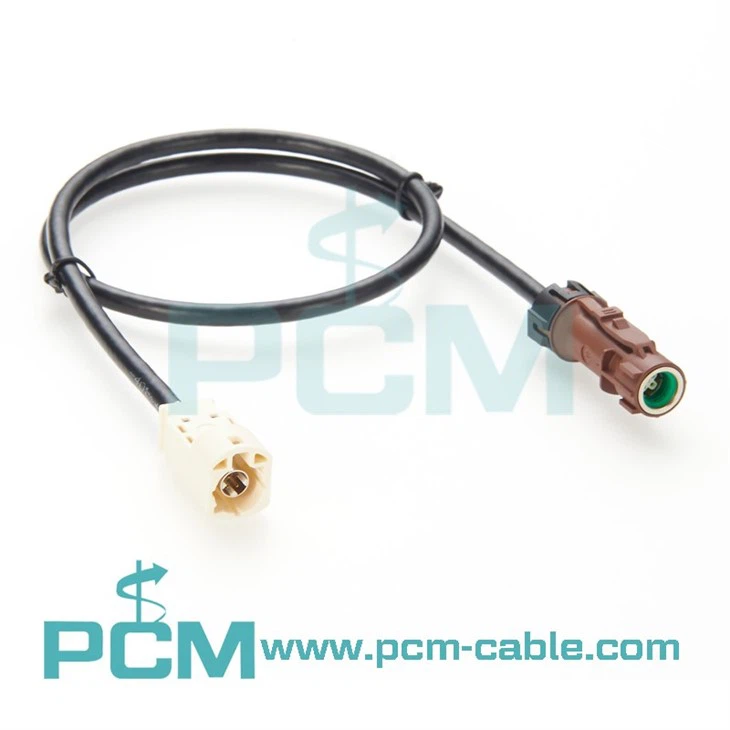 HSD Z-Code to HSD Z-Code IP67 Waterproof Cable assemblies RF Cable Assemblies