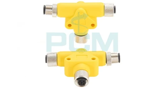 M12 Tee h Y Splitter M12 Tee h Y Splitter
