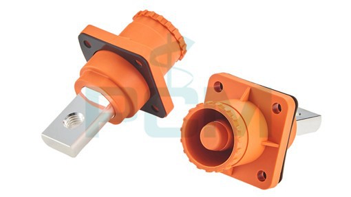 Energy Storage Connector Panel Mount Receptacle with Flange 12mm Energy Storage Connector Panel Mount Receptacle with Flange 12mm