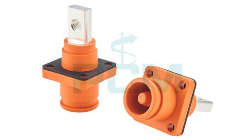 Energy Storage Connector Panel Mount Receptacle with Flange PCM-S-OR-8 Energy Storage Connector Panel Mount Receptacle with Flange PCM-S-OR-8