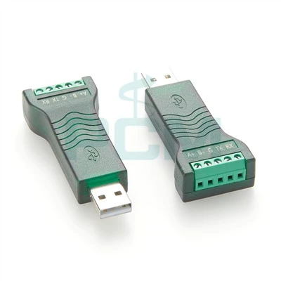 2-in-1 USB seriālais pārveidotājs USB uz RS232 RS485 RS422 TTL pārveidotājs