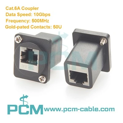 Cat 6A ekranēts etherCON RJ45 savienotājs